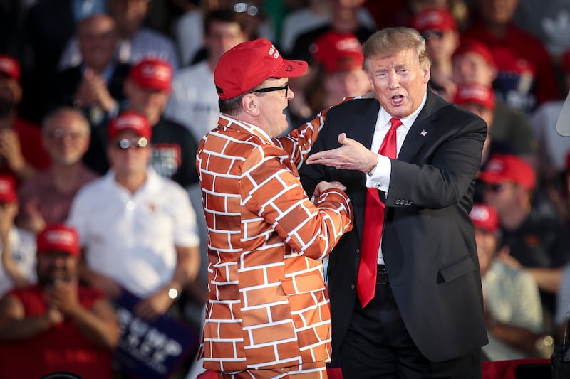 Brick Suit and his President