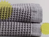 Quince waffle towel