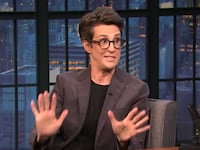 Associating with Trump is poisonous for Republican candidates, Maddow said.