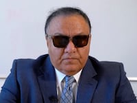 A photo of accused Iranian agent Lotfolah Kaveh Afrasiabi.