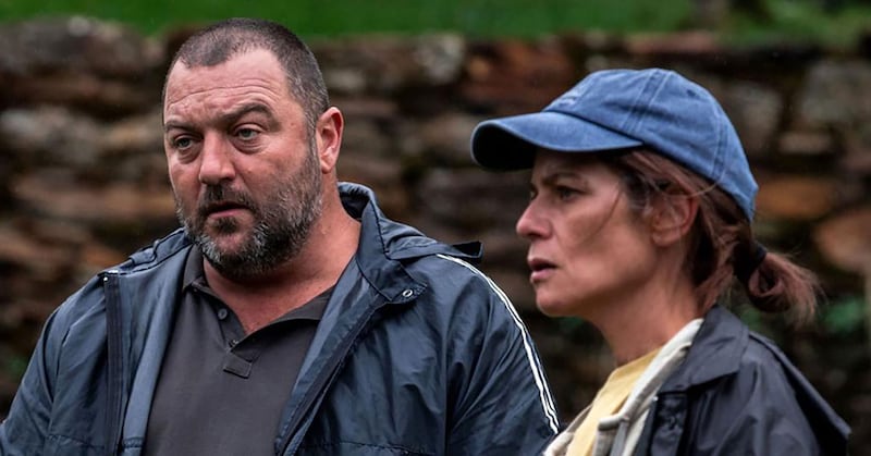 Marina Fois and Denis Menochet in 'The Beasts'
