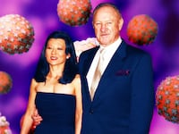 Gene Hackman and Betsy Arakawa.
