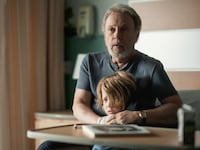 Jacobi Jupe and Billy Crystal in "Before".