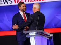 JD Vance and Tim Walz