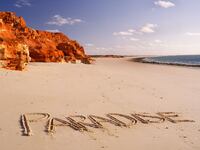 The lost colony was found off the Kimberley coast in Australia