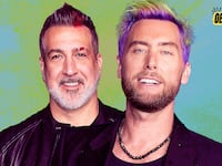 Joey Fatone and Lance Bass