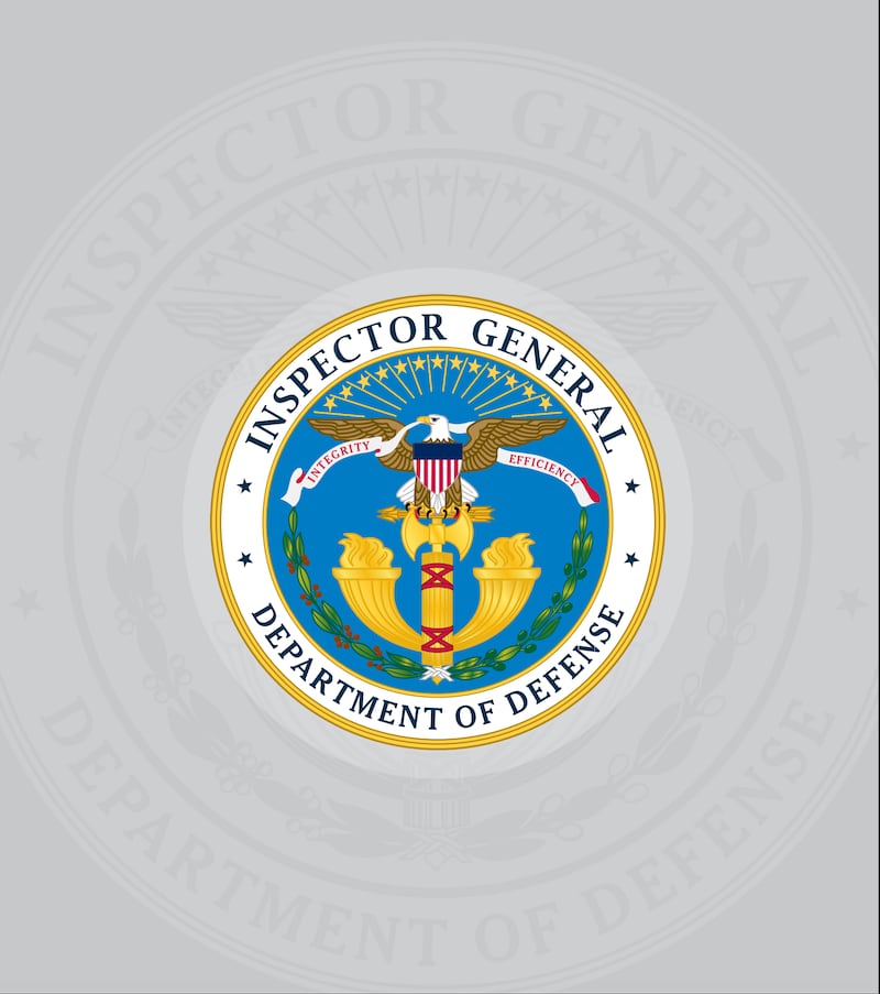 The Inspector General of the Department of Defence was scratching about Aguto Jr.'s conduct in Ukraine.
