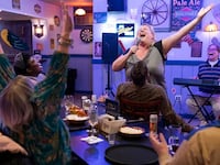 Cast of 'Somebody Somewhere' watch Sam sing in season finale.