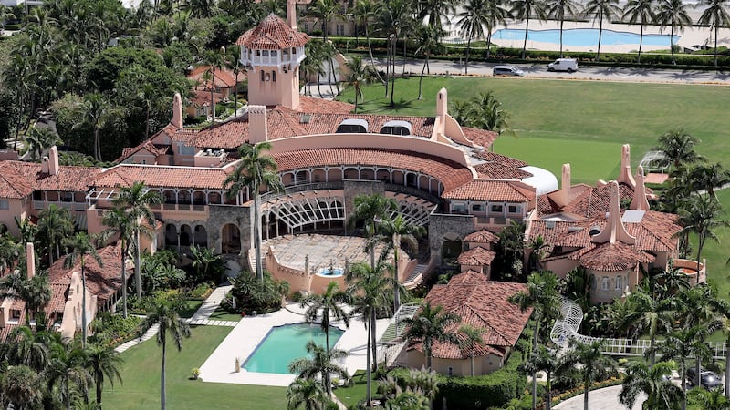 Donald Trump's Mar-a-Lago estate.