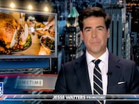 Fox News host Jesse Watters appears on his show Jesse Watters Primetime.