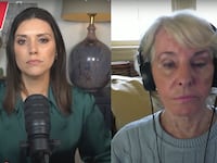 Tara Palmeri and Sally Quinn