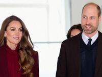 Catherine, Princess of Wales, and Prince William pay a visit to Charing Cross Hospital on January 8, 2026.