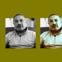 A series of three side-by-side photos of Dr. Ron Gad, a Beverly Hills psychologist accused of trying to meet a 13-year-old girl for sex.