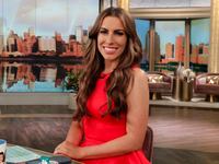 Alyssa Farah Griffin on set of "The View"