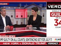 Michael Cohen is interviewed by Rachel Maddow.