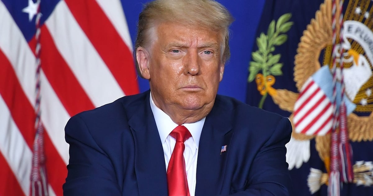 Trump Erupts in Late-Night Tirade After Obama Packs Rally