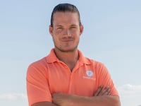 "Below Deck Sailing Yacht" cast member Gary King poses on a yacht