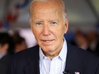 U.S. President Joe Biden attends a Labor Day campaign event, at IBEW Local Union #5 in Pittsburgh, Pennsylvania, U.S., September 2, 2024.