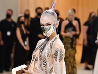 Grimes at the 2021 Met Gala.