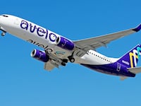 BURBANK, CALIFORNIA - APRIL 28: Avelo Airlines takes off with first flight between Burbank and Santa Rosa at Hollywood Burbank Airport on April 28, 2021 in Burbank, California. (Photo by Joe Scarnici/Getty Images for Avelo Air)