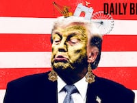 Donald Trump's Un-American make over.