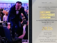 Dan Scavino at the WHCA dinner and an invitation to the dinner