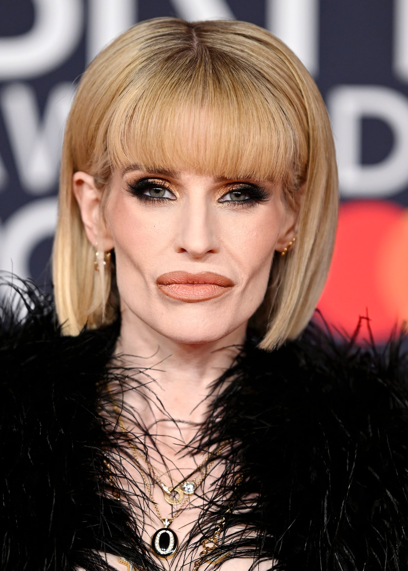 Kelly Osbourne at The BRIT Awards 2026 in Manchester.