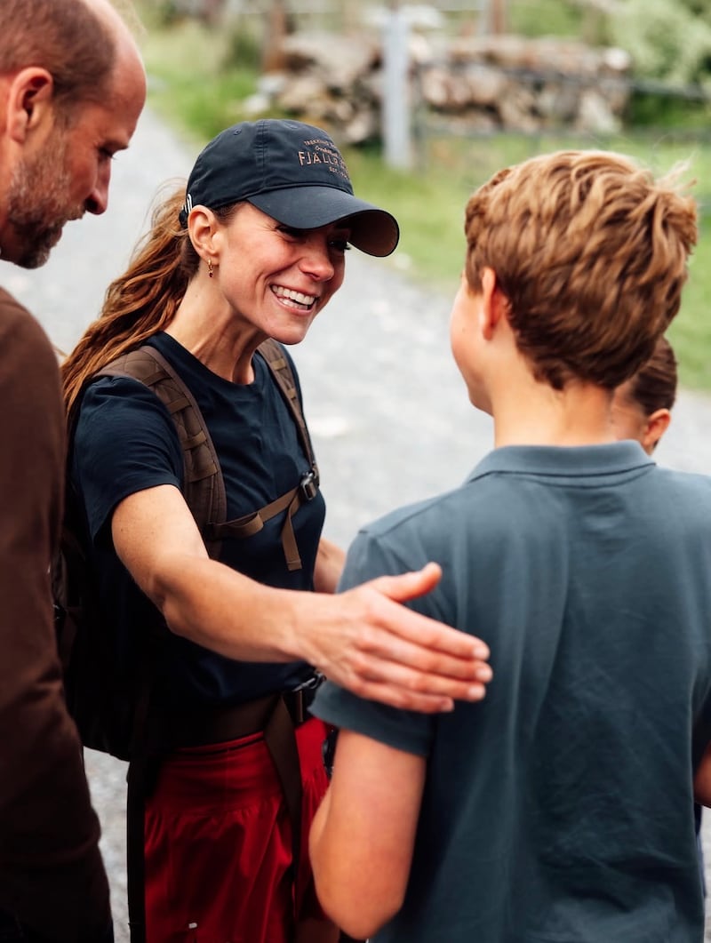 Kate Middleton was all smiles after completing the 24-hour challenge.