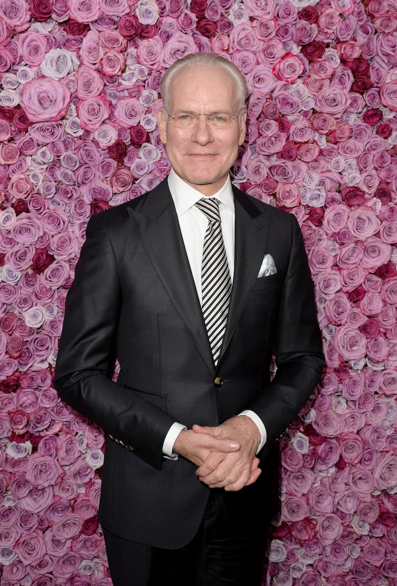 Tim Gunn chose to remain celibate after the end of his first serious relationship when he was 29. Here in Beverly Hills, 2013.
