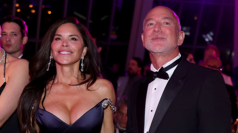 Lauren Sánchez Bezos
and Jeff Bezos attend the 2026 Met Gala celebrating "Costume Art" at the Metropolitan Museum of Art on May 4, 2026, in New York City.