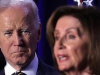 Nancy Pelosi and Joe Biden.