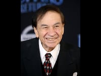 Richard M. Sherman arrives to the World Premiere Of Disney's "Mary Poppins Returns" held at The Dolby Theatre on November 29, 2018 in Los Angeles, California.