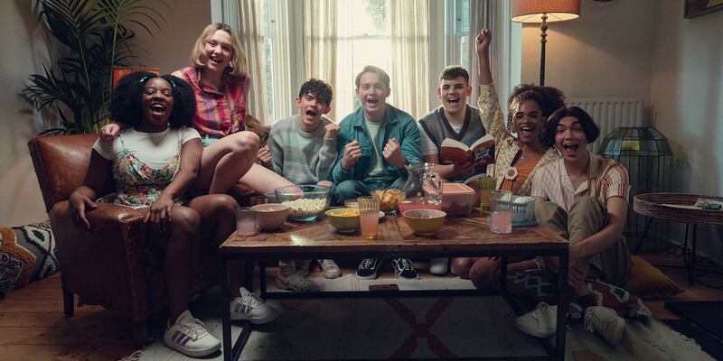 The season 2 cast of Heartstopper.