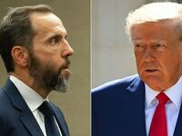 Jack Smith and former US President Donald Trump
