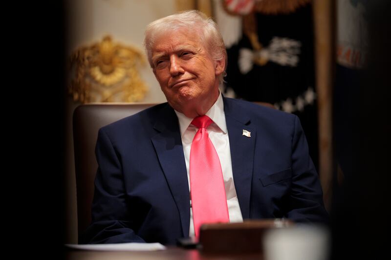 President Donald Trump delivered a 30-minute speech that served largely as a list of grievances during his final Cabinet meeting of the year on December 02, 2025.