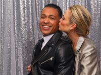 T.J. Holmes, Amy Robach portrait at the iHeartRadio Jingle Ball