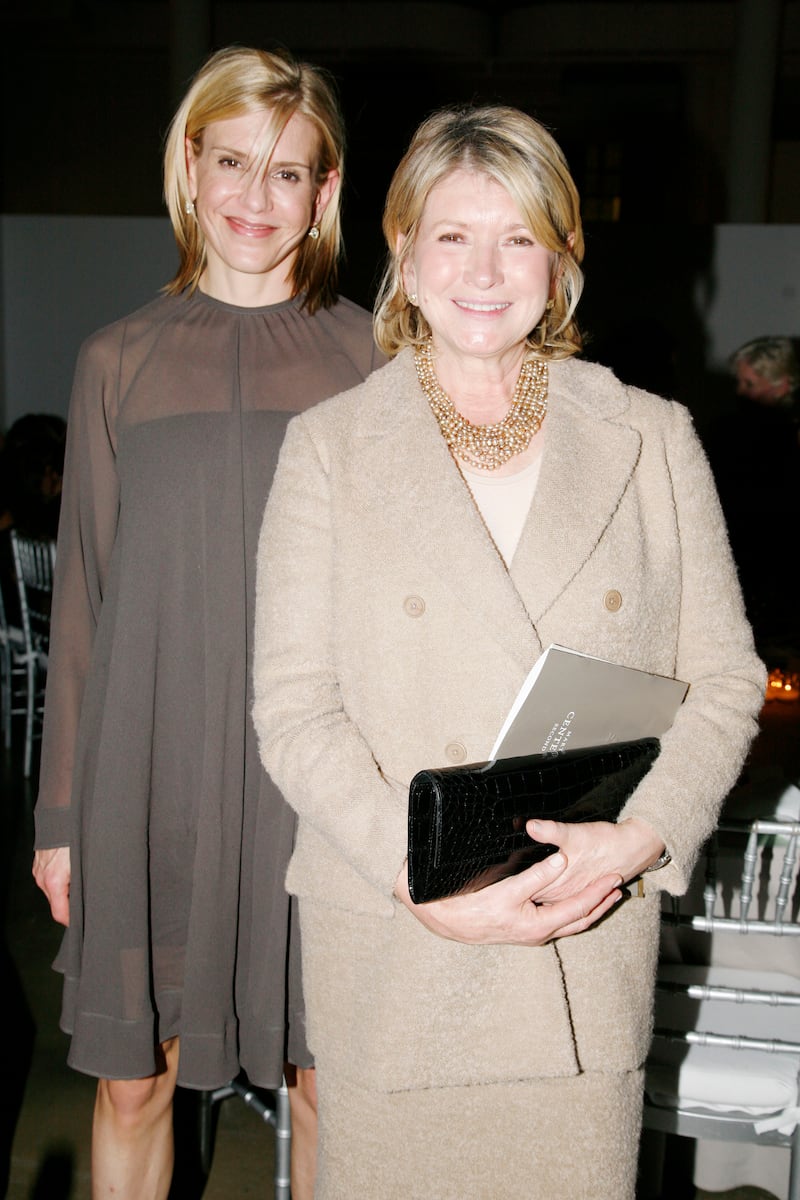 Alexis Stewart and mother Martha Stewart at the MARTHA STEWART Center for Living at Mt. Sinai 2nd Annual Gala in New York City in 2009.