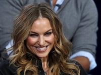 Drea de Matteo attends a panel for the NBC series "Shades of Blue."