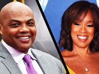 Illustration featuring Charles Barkly and Gayle King