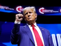 Donald Trump called the U.S. a “garbage can for the world” in a dark rant about illegal immigration.