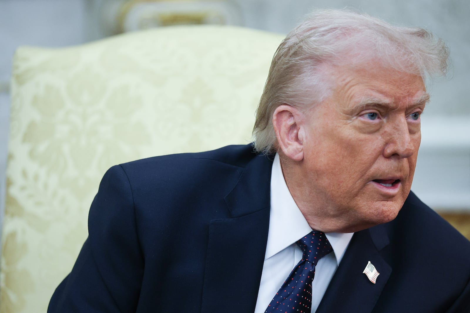 Translucent Powder Clicks Trump, 80, Makes Bizarre Confession About His Makeup Routine