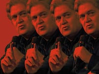 The fired Trump strategist’s first big post-White House appearance? Mort Klein’s Zionist Organization of America.