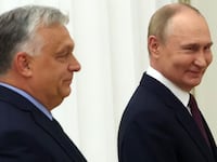 Russian President Vladimir Putin and Hungarian Prime Minister Viktor Orban