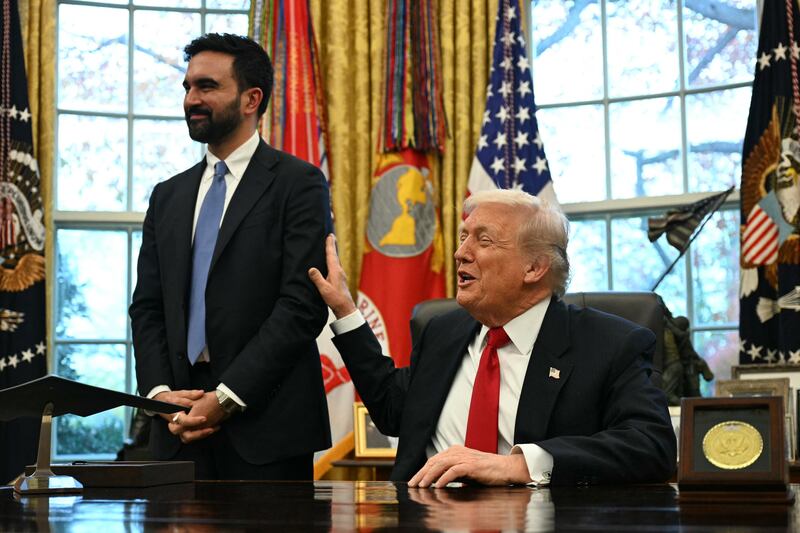 There was no shortage of smiles in the Oval Office on Friday afternoon.