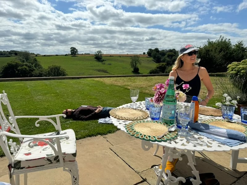 Tarka on a bright and sunny day.