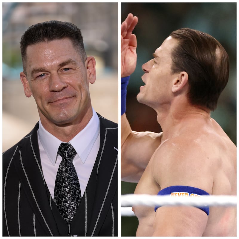 John Cena in 2025 vs. 2024