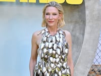 Cate Blanchett on the red carpet for a screening of "Borderlands."