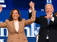 Kamala Harris and Joe Biden