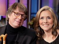 THE TONIGHT SHOW WITH JAY LENO -- (EXCLUSIVE COVERAGE) -- Episode 4349 -- Pictured: (l-r) Richard Cohen and Meredith Vieira on November 9, 2012 -- (Photo by: Paul Drinkwater/NBCU Photo Bank/NBCUniversal via Getty Images via Getty Images)