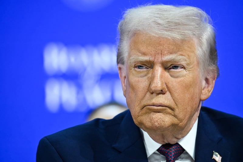 Donald Trump at Davos